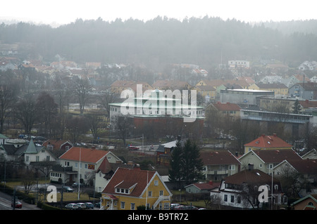 Villaggio svedese, Kungsbacka Foto Stock