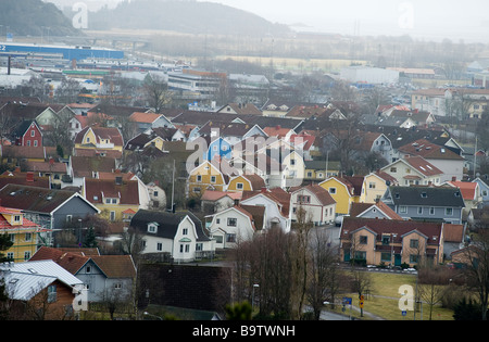 Villaggio svedese, Kungsbacka Foto Stock