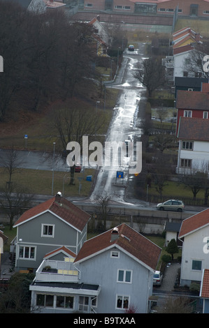 Kungsbacka, villaggio svedese Foto Stock