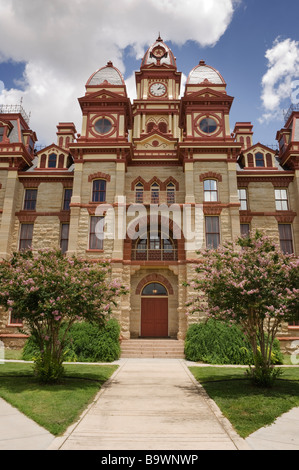 Caldwell County Courthouse Lockhart Texas Foto Stock