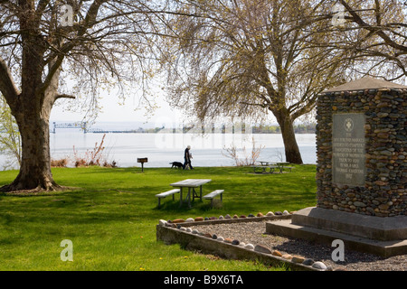 Sacajawea parco dello stato di Washington Foto Stock