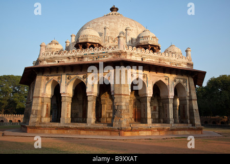 Tomba di Isa Ali Khan Niazi a Humayuns tomba in Delhi India Foto Stock