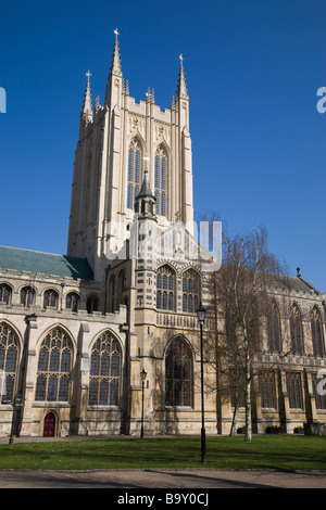 'St Edmunds Cattedrale', 'Bury St Edmunds', Suffolk, Inghilterra, Regno Unito. Foto Stock