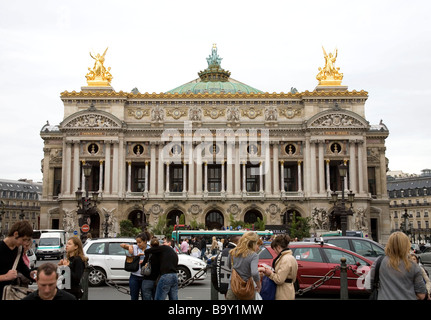 Il Teatro dell'Opera di Parigi, Francia Foto Stock