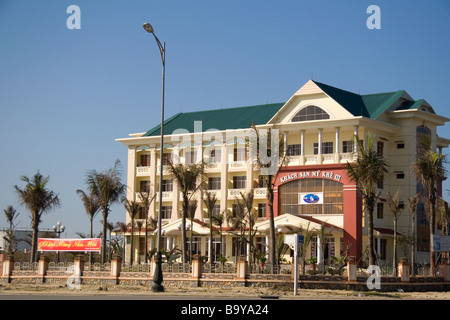 Hotel in Cina spiaggia vicino al porto della città di Da Nang Vietnam Foto Stock