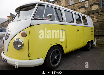 Un 1965 Split Screen VW CAMPER Foto Stock