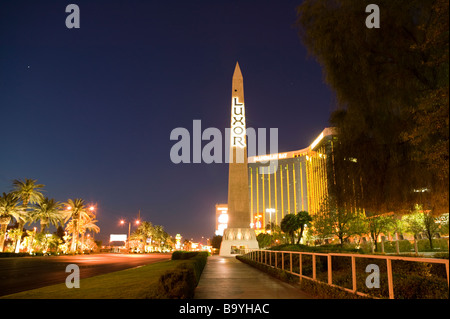 Obelisco di Luxor Las Vegas Foto Stock