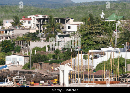 Puerto Baquerizo Moreno San Cristobal Island Isole Galapagos Ecuador Foto Stock