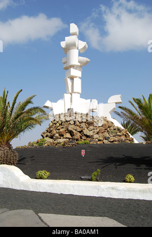 Monumento al Campesino e la Casa-Museo del Campesino, Mozaga, Lanzarote, Isole Canarie, Spagna Foto Stock