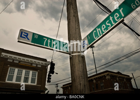 Vinos Brewpub e Pizza, Little Rock, Arkansas, Stati Uniti d'America Foto Stock