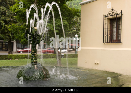 Parco nazionale di Hot Springs in Hot Springs, Arkansas, Stati Uniti d'America. Foto Stock