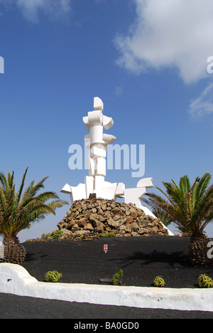 Monumento al Campesino e la Casa-Museo del Campesino, Mozaga, Lanzarote, Isole Canarie, Spagna Foto Stock