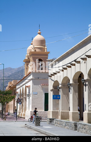 La Iglesia Catedral la Nostra Signora del Rosario, Cafayate, Argentina Foto Stock