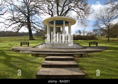 La Magna Carta Memorial in Runnymede. Mar 2009 Foto Stock