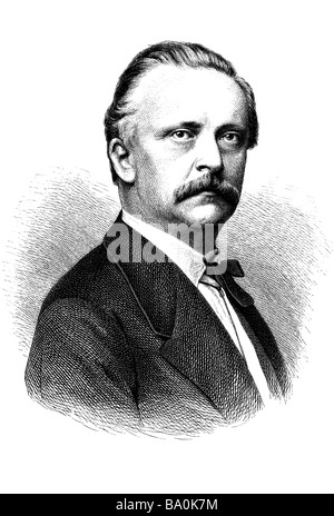 Hermann Ludwig Ferdinand von Helmholtz 31. Agosto 1821 Potsdam - 8. Settembre 1894 Charlottenburg Foto Stock