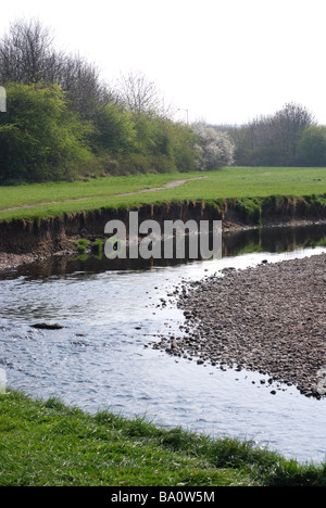 Fiume Cole, Yardley, Birmingham, West Midlands, England, Regno Unito Foto Stock