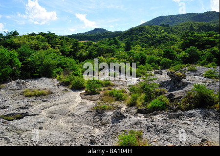 Unzen, Prefettura di Nagasaki, Kyushu, Giappone Foto Stock