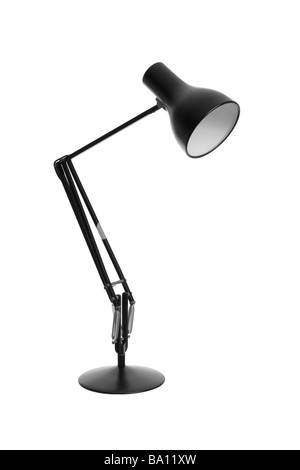 Anglepoise nero lampada da tavolo Foto Stock
