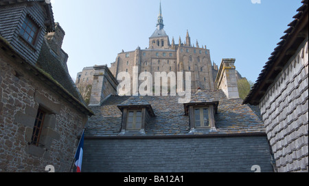 Mont St Michel Foto Stock