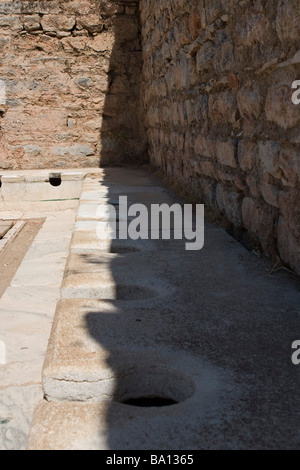 Antico Bagno in Efeso in Turchia. Foto Stock