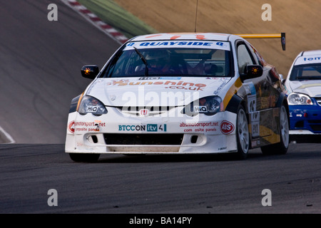 Martyn Bell alla Druids Bend nel integra Foto Stock