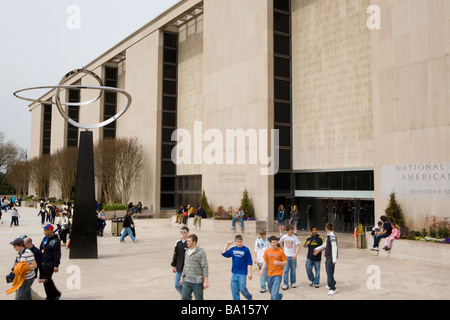 Lo Smithsonian, il Museo Nazionale di Storia Americana Washington DC Foto Stock