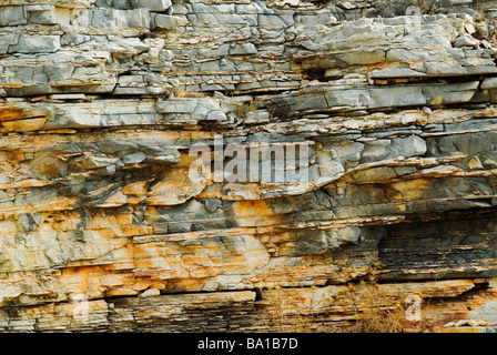 In prossimità della struttura di roccia in Libano Medio Oriente Asia Foto Stock