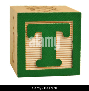 Blocco T Foto Stock