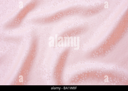 Panno rosa di Ciliegio Pattern Foto Stock
