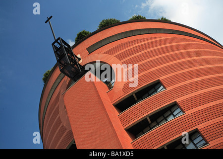 Cattedrale della Resurrezione IN EVRY opera di Mario Botta Foto Stock