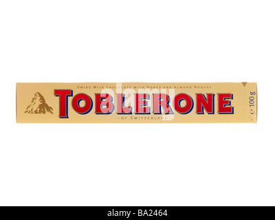 Bar del Toblerone Foto Stock