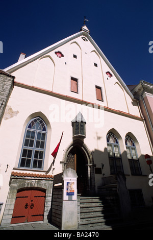 Estonia, Tallinn, città vecchia, Pikk Street, Great Guild, museo di storia estone Foto Stock