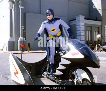 BATMAN noi anni sessanta serie TV con Adam West nei panni di Batman Foto Stock