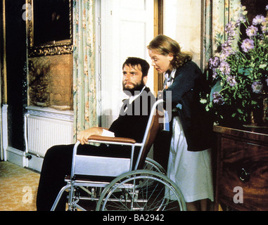 Il mio piede sinistro 1989 Palace film con Daniel Day-Lewis e Brenda Fricker Foto Stock