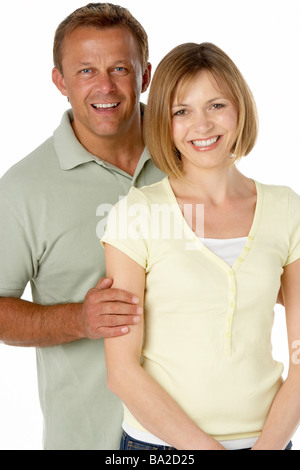 Il marito e la moglie felice insieme Foto Stock
