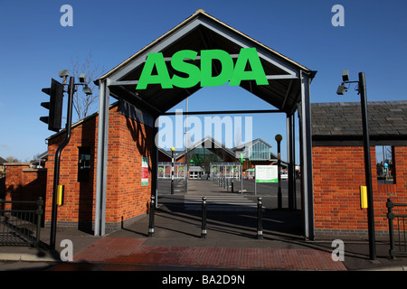 Asda store in Biggleswade, Bedforshire,Inghilterra Foto Stock