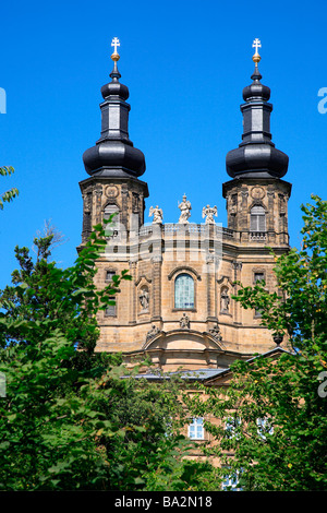 Monastero di banz vicino a Bad Staffelstein frankonia superiore Baviera Germania Foto Stock