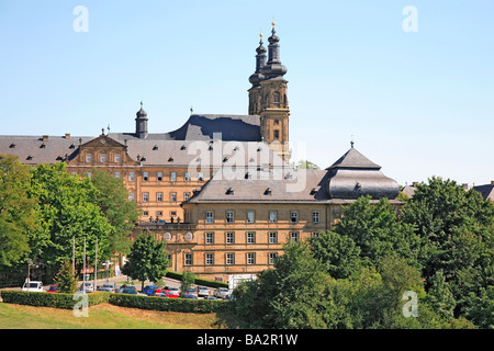 Monastero di banz vicino a Bad Staffelstein frankonia superiore Baviera Germania Foto Stock