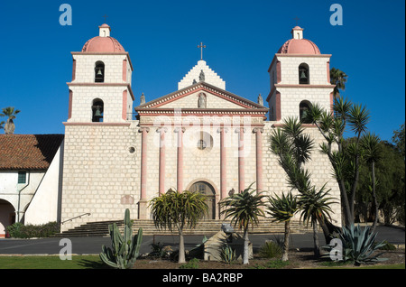 Santa Barbara Mission Foto Stock