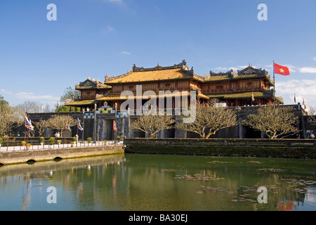 La cittadella imperiale di Hue Vietnam Foto Stock