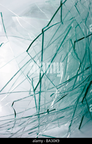 (Shattered glass) Foto Stock