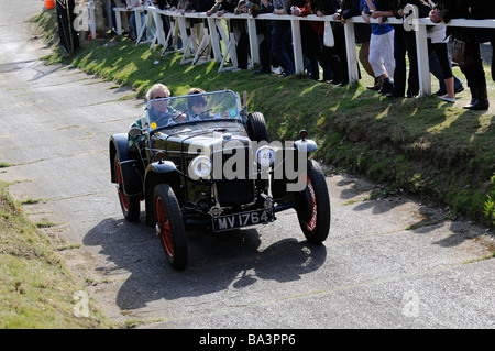 Prova di Brooklands Hill centenario evento 22 03 2009 Frazer Nash TT Replica 1930 Foto Stock