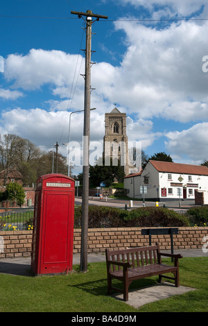 'Middleton sul Wolds', 'East Riding', nello Yorkshire, Inghilterra, "Gran Bretagna" "Regno Unito" Foto Stock