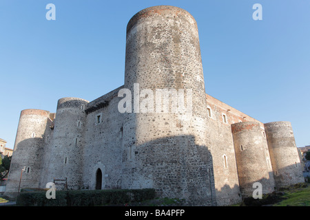 Castello Ursino, Catania, Sicilia, Italia Foto Stock