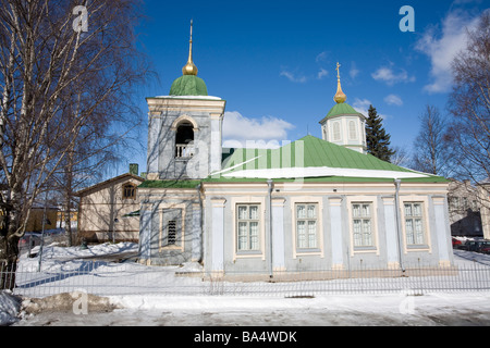 Vecchio ortodossi cristiani della chiesa di Lappeenranta FINLANDIA Foto Stock