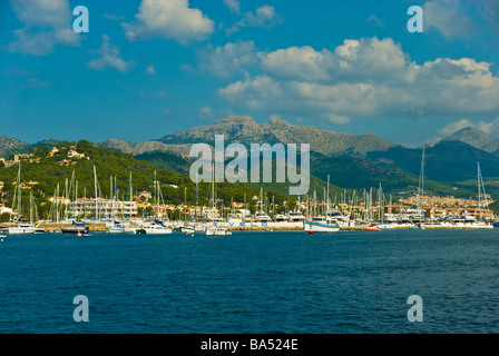 Il Marina Club de Vela Port Andratx Maiorca Baleares Spagna | Hafen Club de Vela Port Antratx Mallorca Balearen Spanien Foto Stock