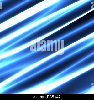 Abstract incandescente fluisce l'energia speedline striature illustrazione dello sfondo Foto Stock