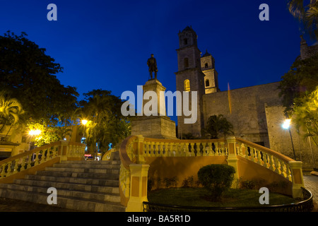 Parque Hidalgo in Merida, Messico Foto Stock