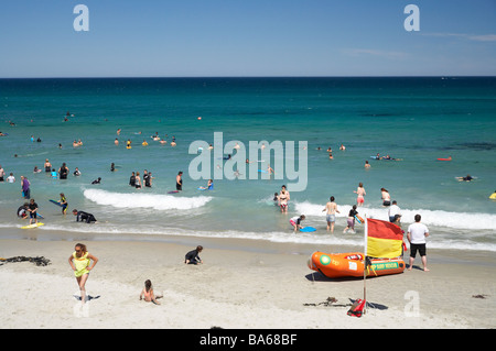 Estate a St Clair spiaggia di Otago Dunedin Isola del Sud della Nuova Zelanda Foto Stock