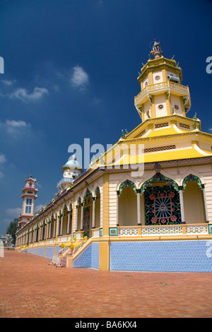 Cao Dai Tay Ninh Santa Sede a Tay Ninh Vietnam Foto Stock